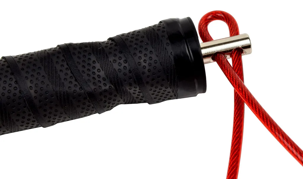 Corde à Sauter Speed Rope pour Double-Unders et Cardio Training Noir - 5