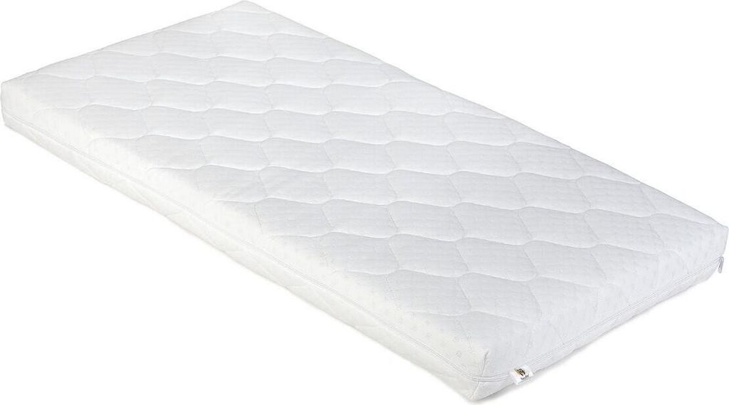 FURNLUX Spring Mattress Minipocket Weiss 80x160cm / Hauptfarbe: Weiß / Abmessungen: 80 x 160 x 12 cm