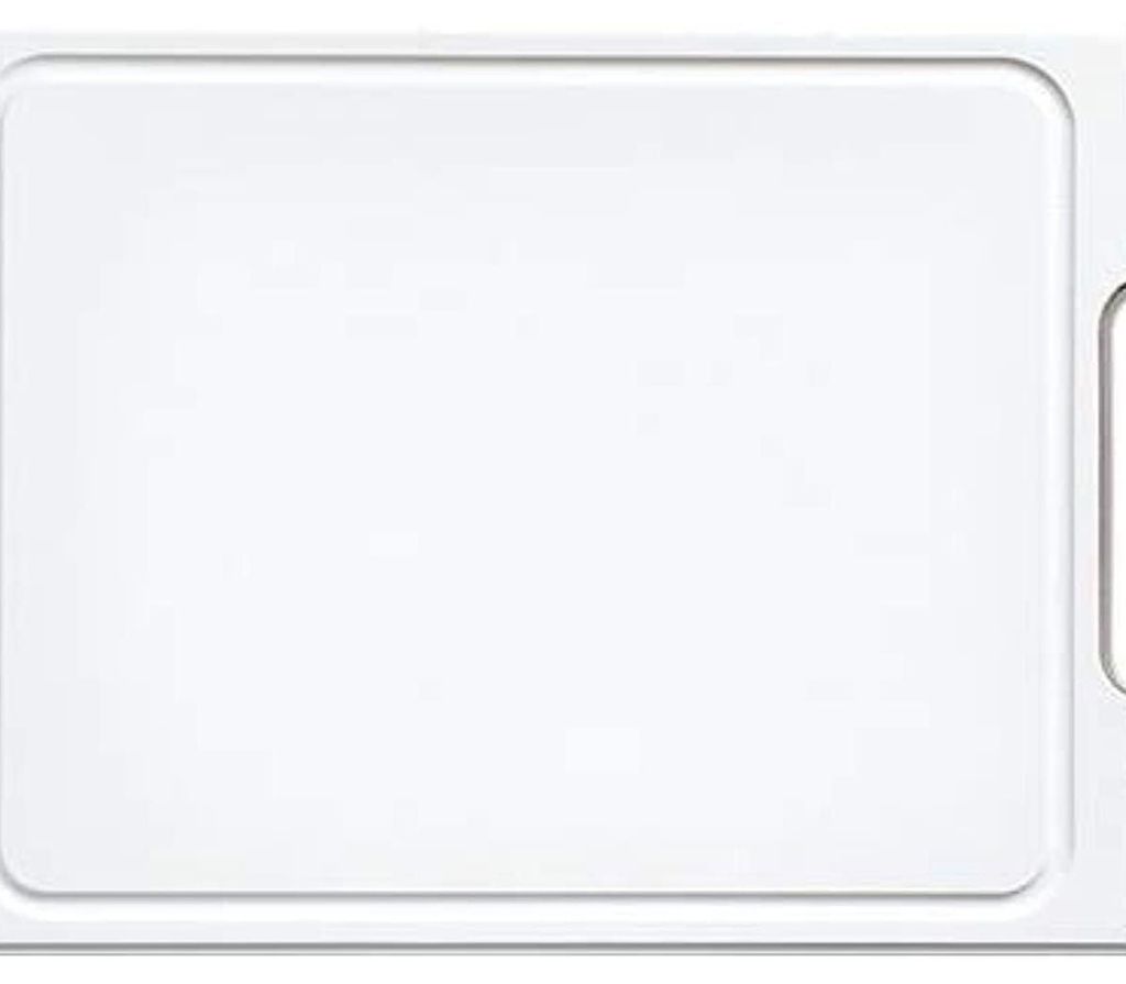 Stefanplast Schneidebrett „Italian Chef XL“ 39 x 25,5 x 1 cm Taubengrau