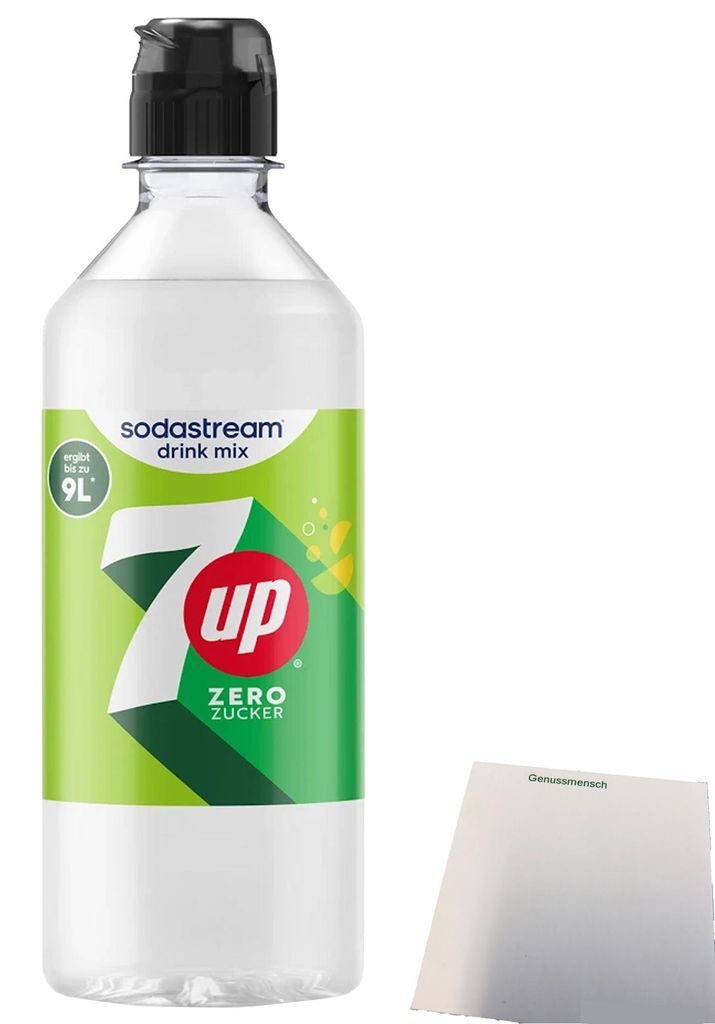 Sodastream 7UP Zero Zucker Sirup (440ml Flasche) + usy Produktbild 
