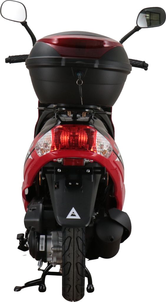 Motorroller CityLeader 50 ccm 45 kmh EURO 5 rot inkl. Produktbild 5