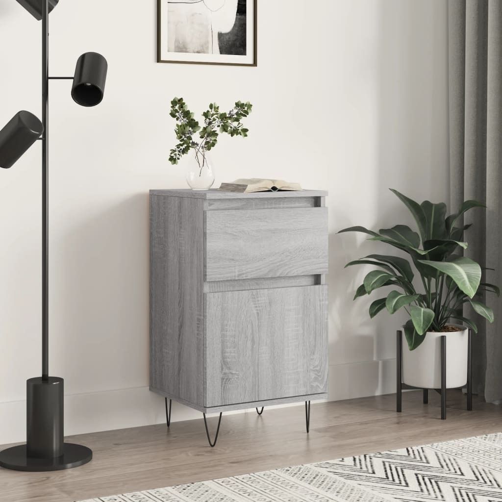 Maison Exclusive - Sideboard Grau Sonoma 40x35x70 cm Holzwerkstoff