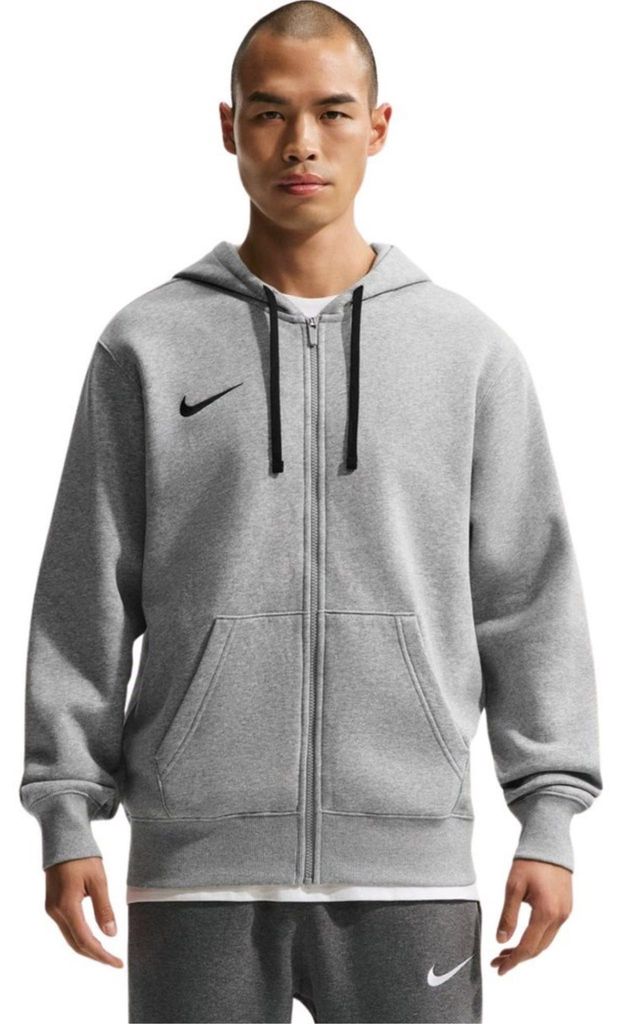 NIKE Park 26 Fleece-Fußball Hoodie Mit Durchgehendem Produktbild 