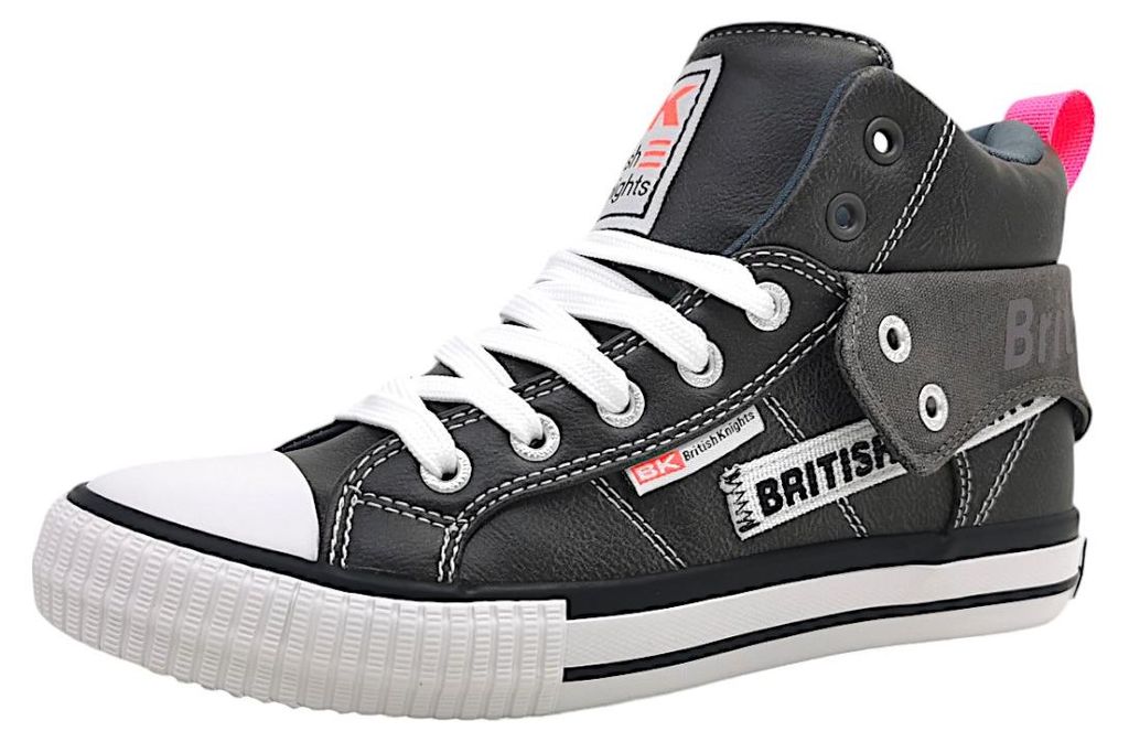British Knights Roco Damenschuhe Sneaker  high Grau Productafbeelding 