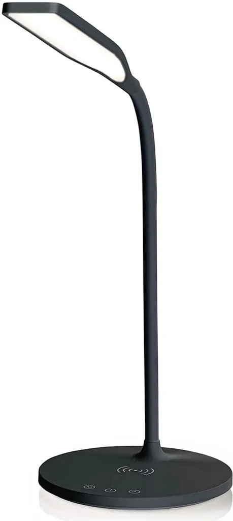 Lampada LED Design con Caricatore Wireless Qi 15W | 2700-6500K