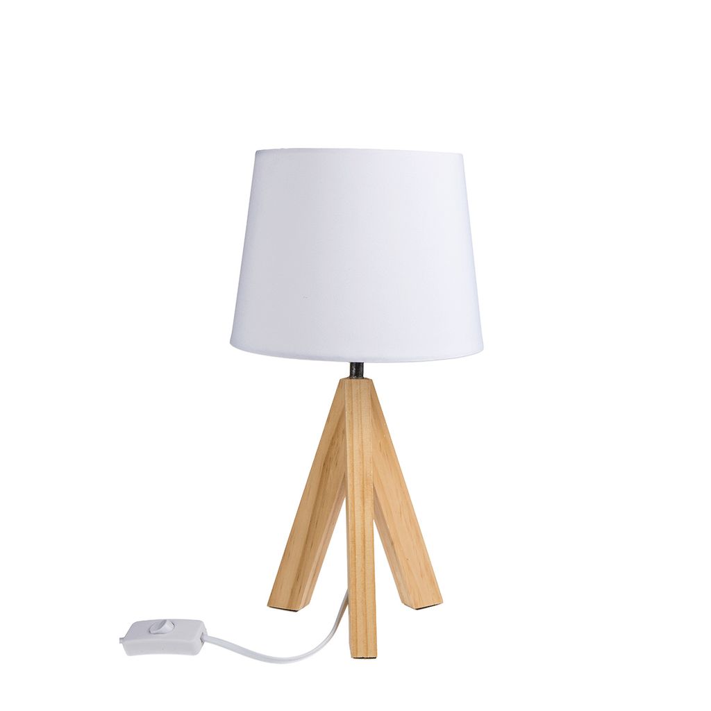 Out of the Blue Tischlampe mit Holzfüßen Produktbild 