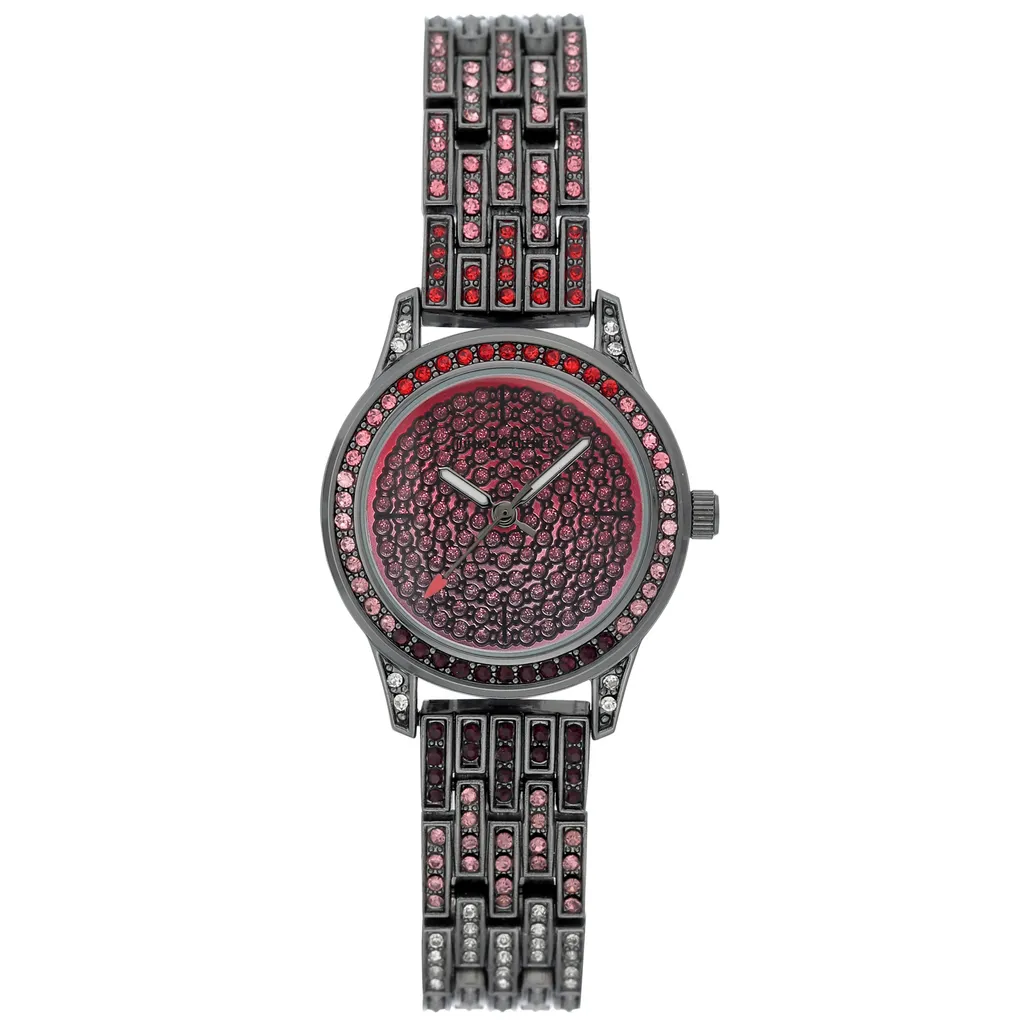Montre Gourmette Femme Juicy Couture JC1144MTBK Boîtier Acier 28mm