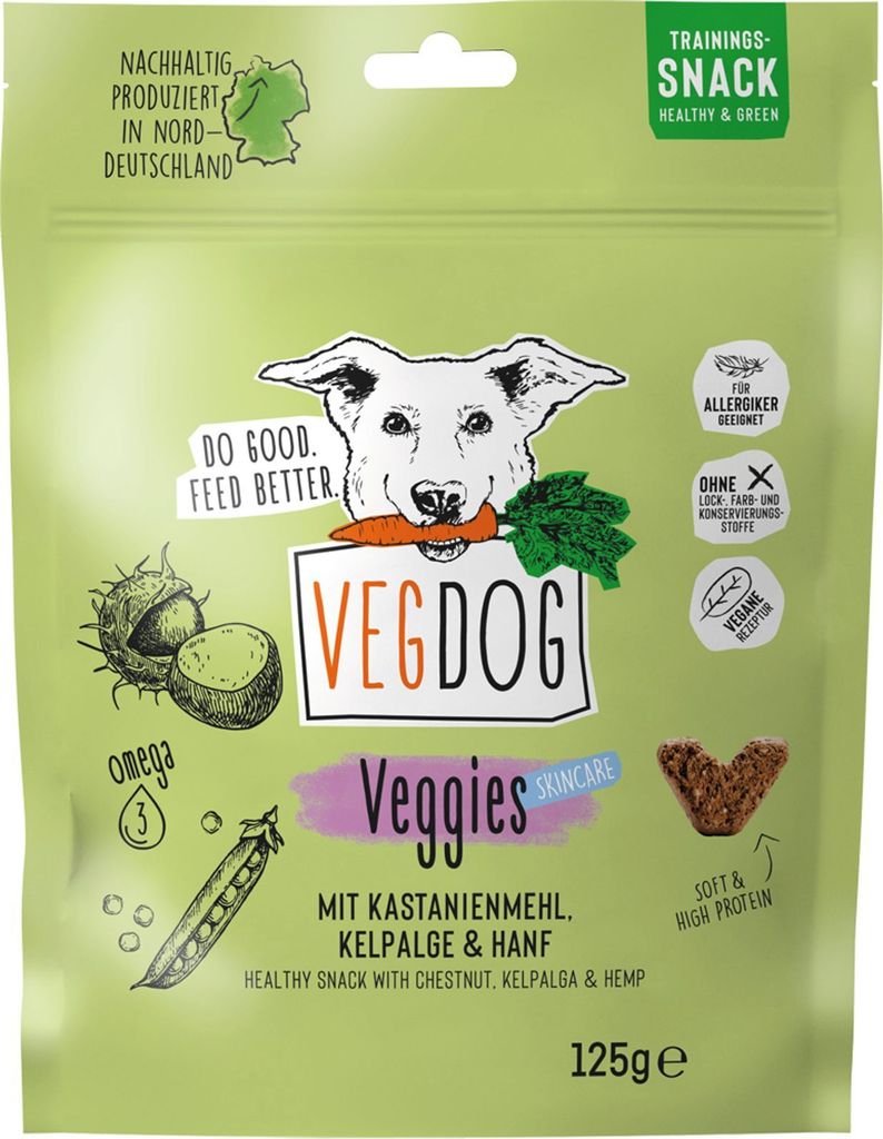 VEGDOG VEGGIES Skincare 125gx10