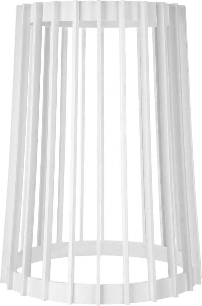 Support de fleurs double face Blanc 40cm - Tablette décorative KADAX - 4