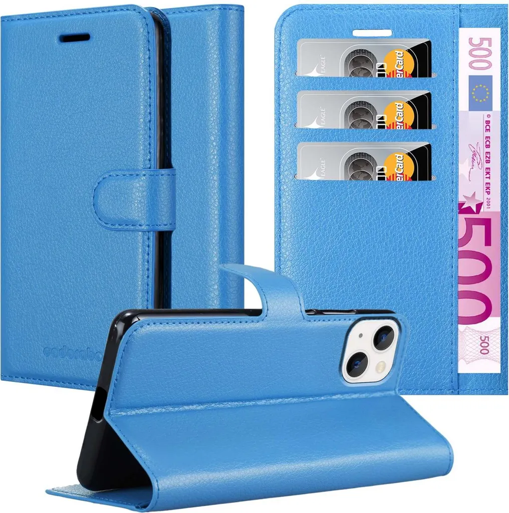 Vivi Senza Pensieri: Custodia iPhone 14 PLUS Cadorabo Blu