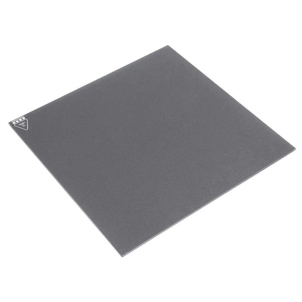 Plateau en verre 350x350x4mm : résout les problèmes de planéité 3D