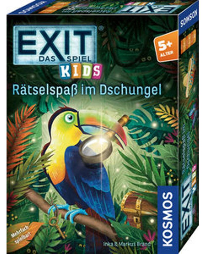 Kosmos 68337 EXIT Kids Rätselspaß im Dschungel
