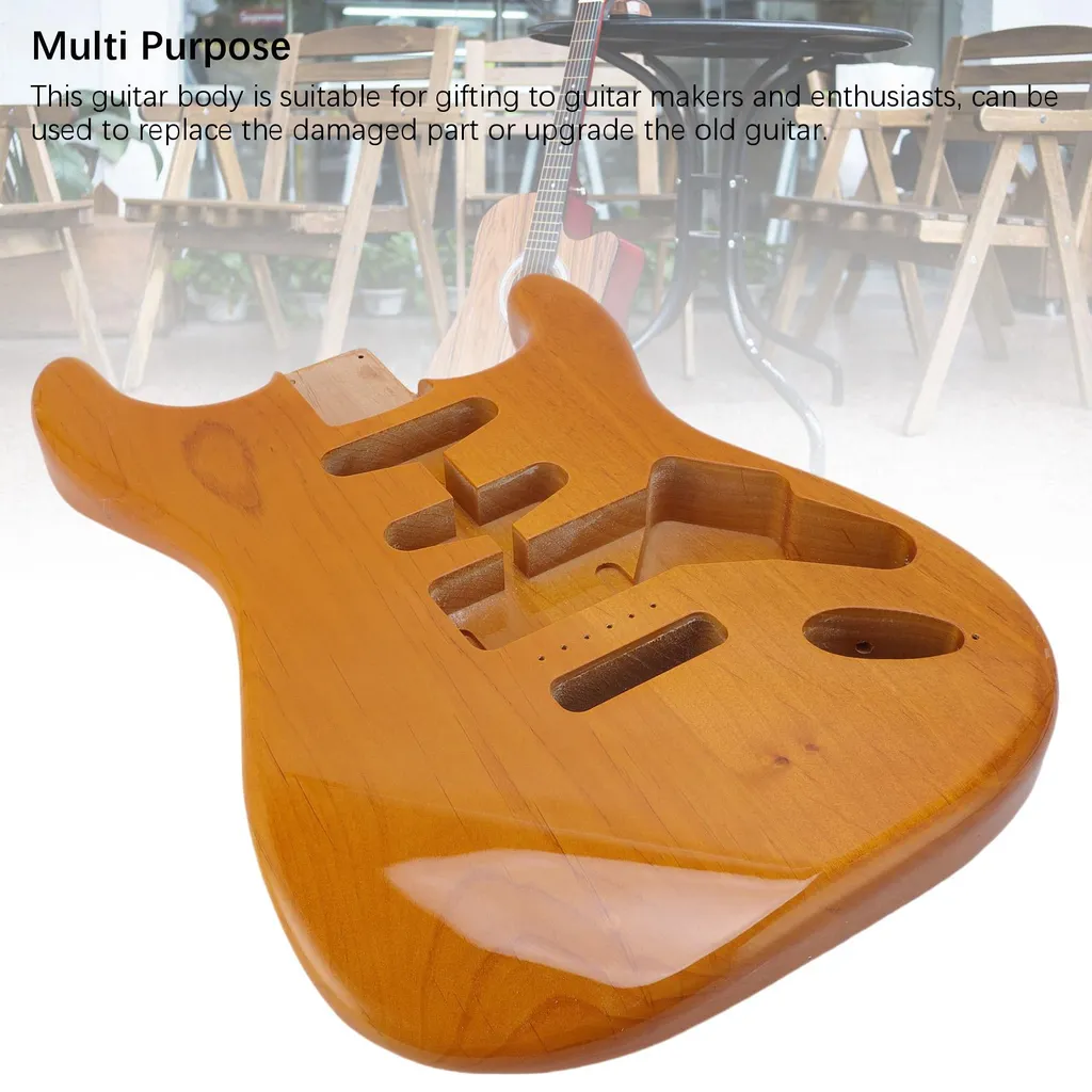 Corps de Guitare pour Projet de Lutherie ST - Configuration Micros SSH - 17