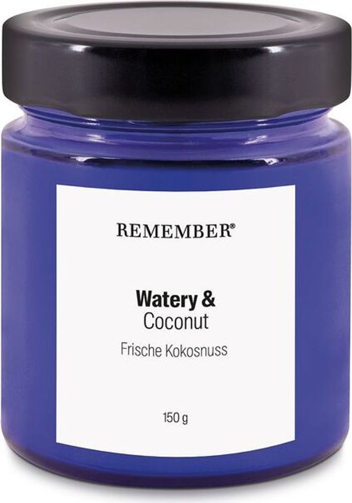 Remember Duftkerze 'Frische Kokosnuss' Produktbild 