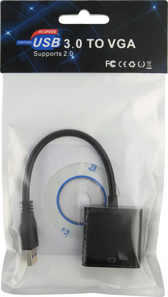 Convertisseur USB vers VGA 1080p Full HD avec Puce de Conversion Stable - 6