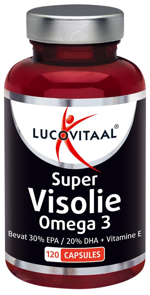 Lucovitaal Super Visolie Omega 3 (120 capsules) Productafbeelding 