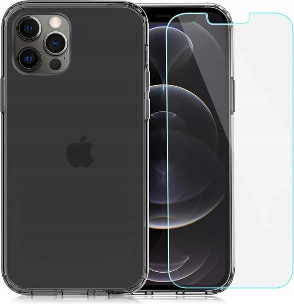 Custodia Vetro iPhone 12 / 12 Pro: Trasparenza Pura e Design Slim