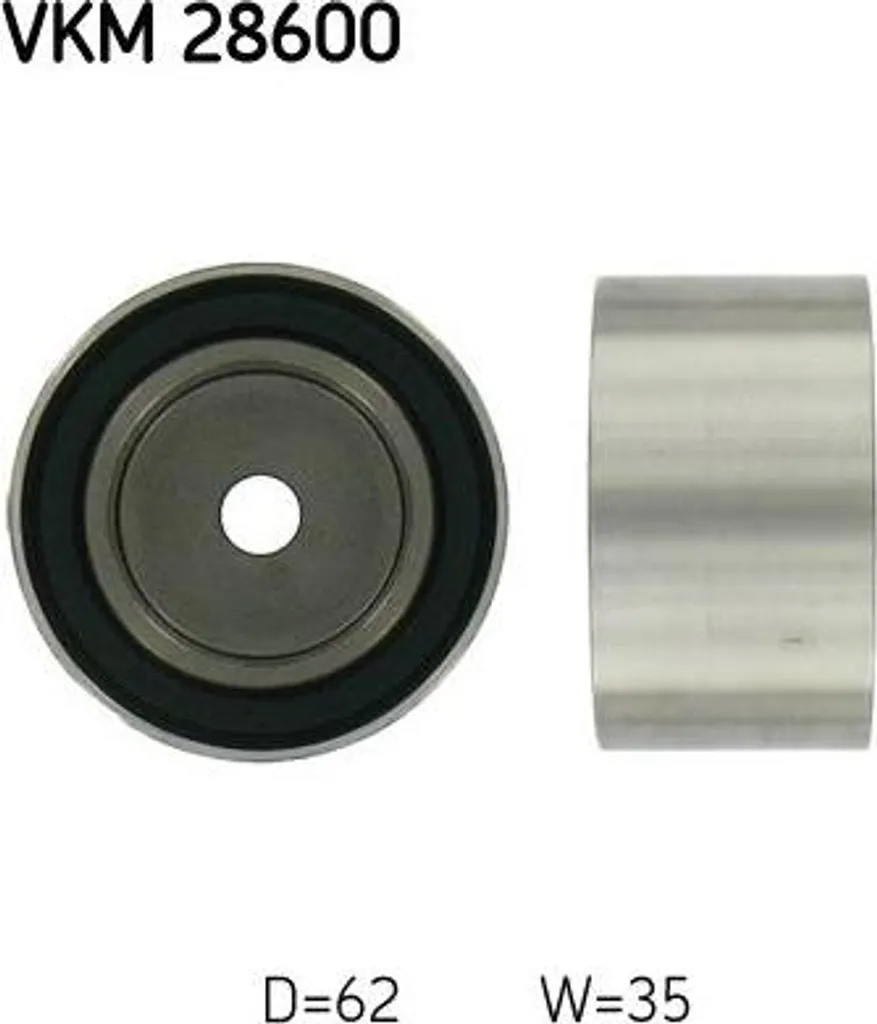 Réduisez le bruit moteur avec la roulette de renvoi SKF VKM 28600