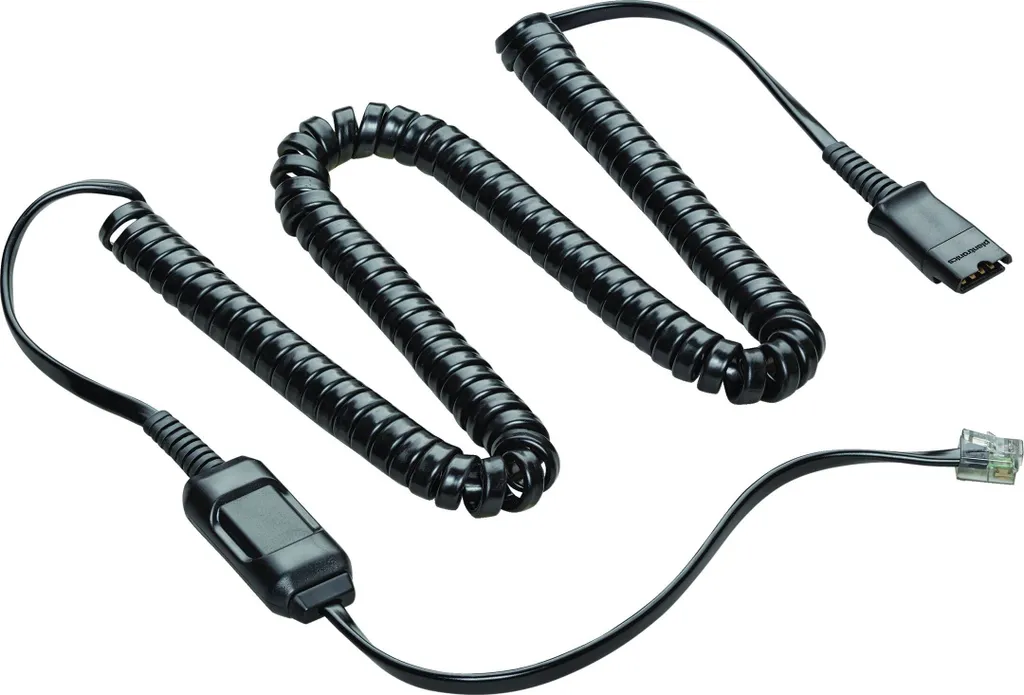 Cordon de connexion HIC-10 Poly pour relier un casque Savi au téléphone
