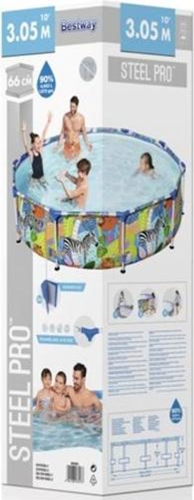 Bestway 56985, 4062 l, Basen ramowy, Dorosły/dziecko, Zdjęcie produktu 