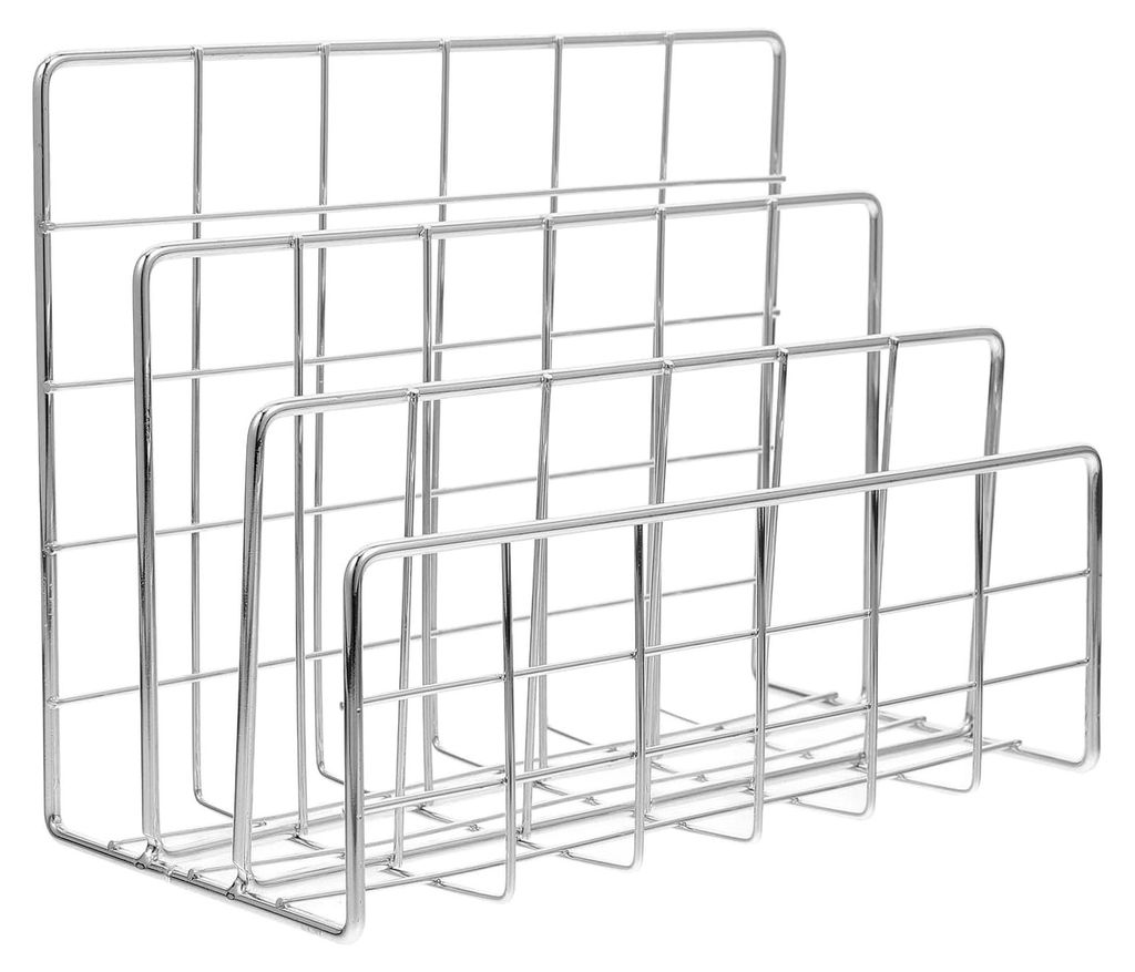 Schreibtisch Organizer aus robustem Eisen, kompakter Aktenhalter mit mehreren Fächern, Post- und Zeitschriftenhalter für Büro und Home Office in...