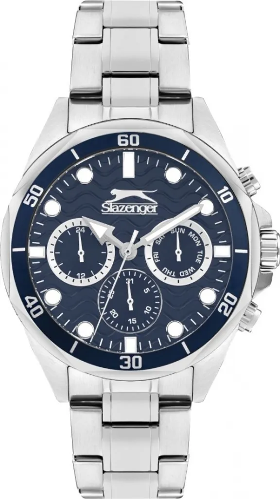 Montre homme sport chic Slazenger bleu marine modèle SL.09.2309.2.03