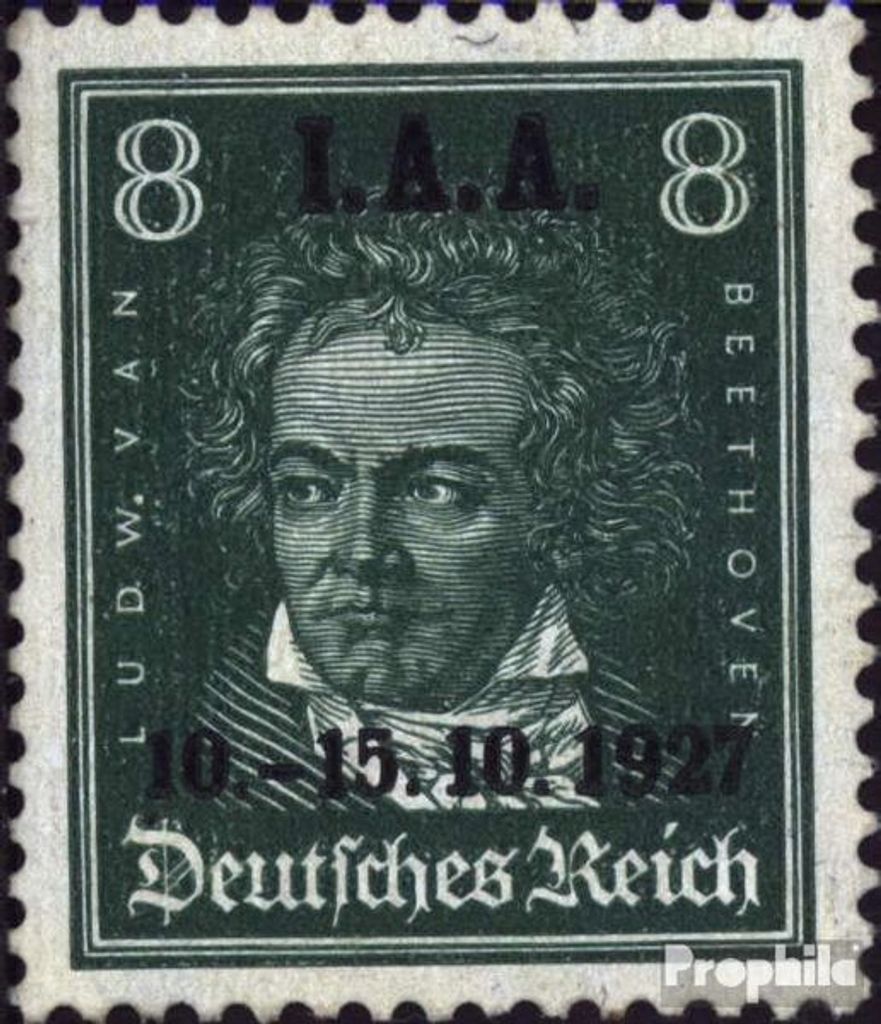 Briefmarken Deutsches Reich 1927 Mi 407 postfrisch Arbeitsamt
