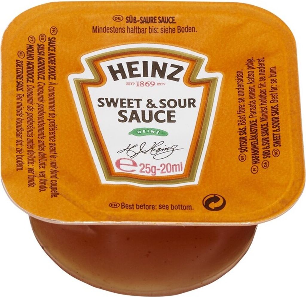 Heinz Süßsaure Soße 100 x 25 Gramm Kaufland.de