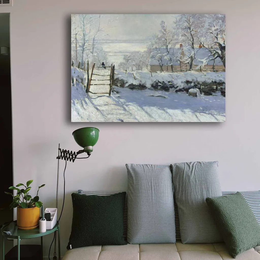 Wallity Monet Quadro 70x100 - Tela 100% Pronta da Appendere