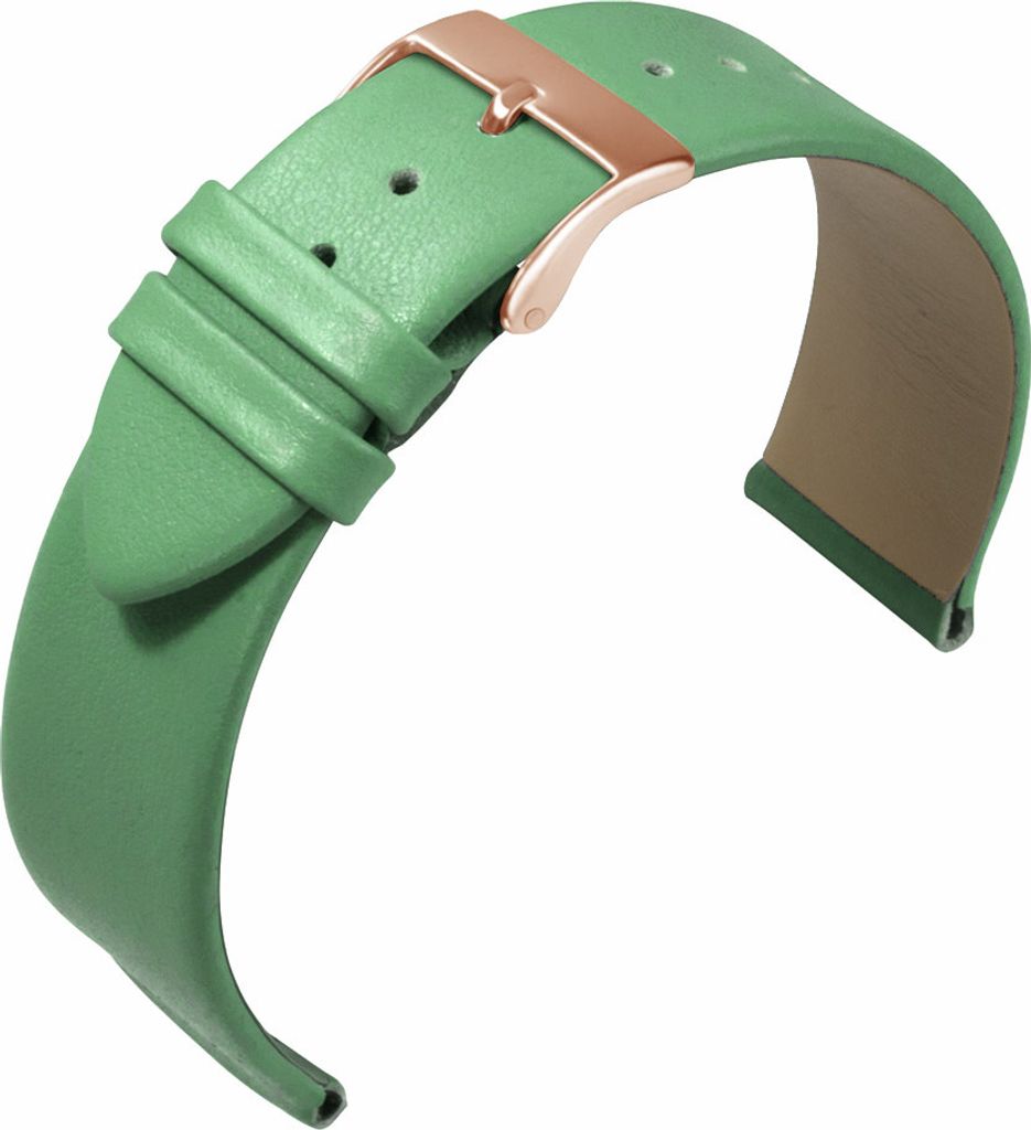Eulit Nappa Fashion Uhrenarmband Kalbsleder grün Produktbild 