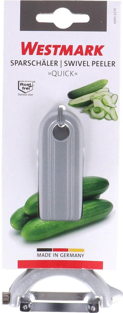 Pelaverdure e asparagi Westmark, Quick, lama curva in Immagine del prodotto 