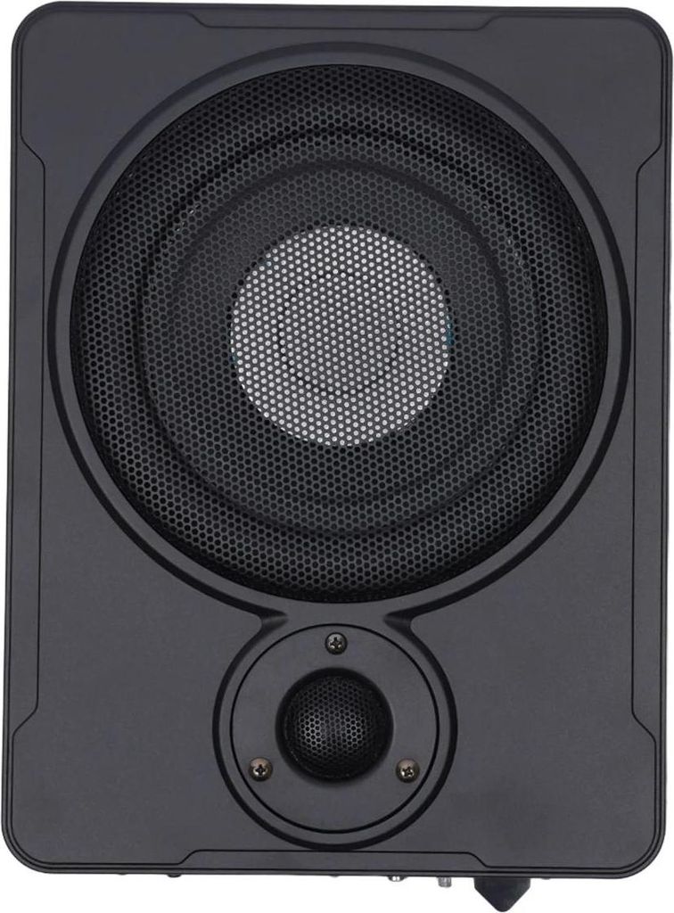 Untersitz-Subwoofer, aktiv 8" 600W, flach für Auto/Lkw