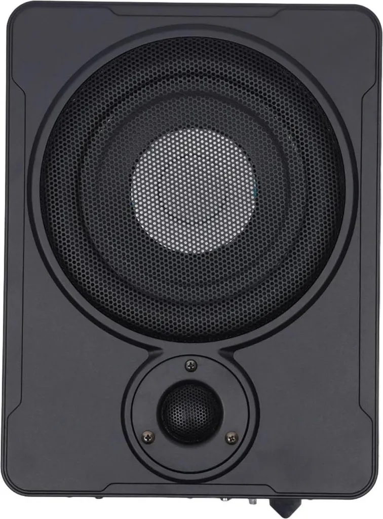 Caisson de basses actif 8" 600W : la solution pour un son auto puissant