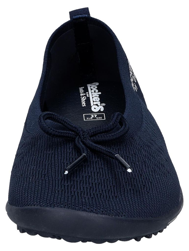 Dockers by Gerli Damen Schuhe Ballerina, Farbe:Blau, Produktbild 