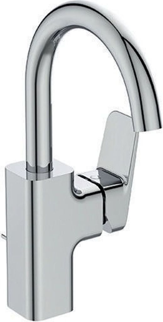 Ideal Standard Waschtischarmatur Ceraplan H200, hoher Auslauf, Ausladung 145mm BD235AA Chrom