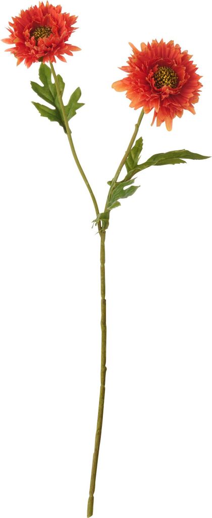 2er-bündel margerite textil dunkelorange