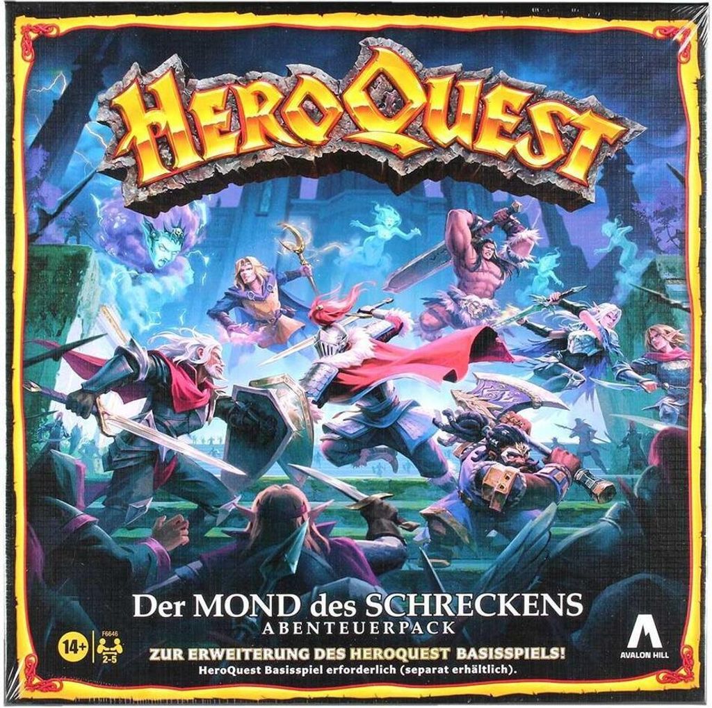 Hasbro Gaming Avalon Hill HeroQuest Der Mond des Schreckens Produktbild 
