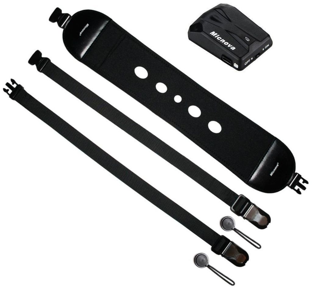 GPS Empfänger Geotagger für Nikon Kamera (Kameragurt-Set)