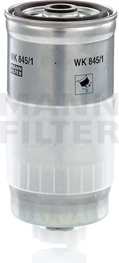 MANN-FILTER WK 845/1 Filtre à Carburant Haute Performance pour Moteur