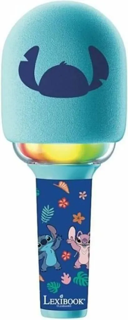 Microfono Professionale per Bambini Stitch - Bluetooth e Luci LED - 8