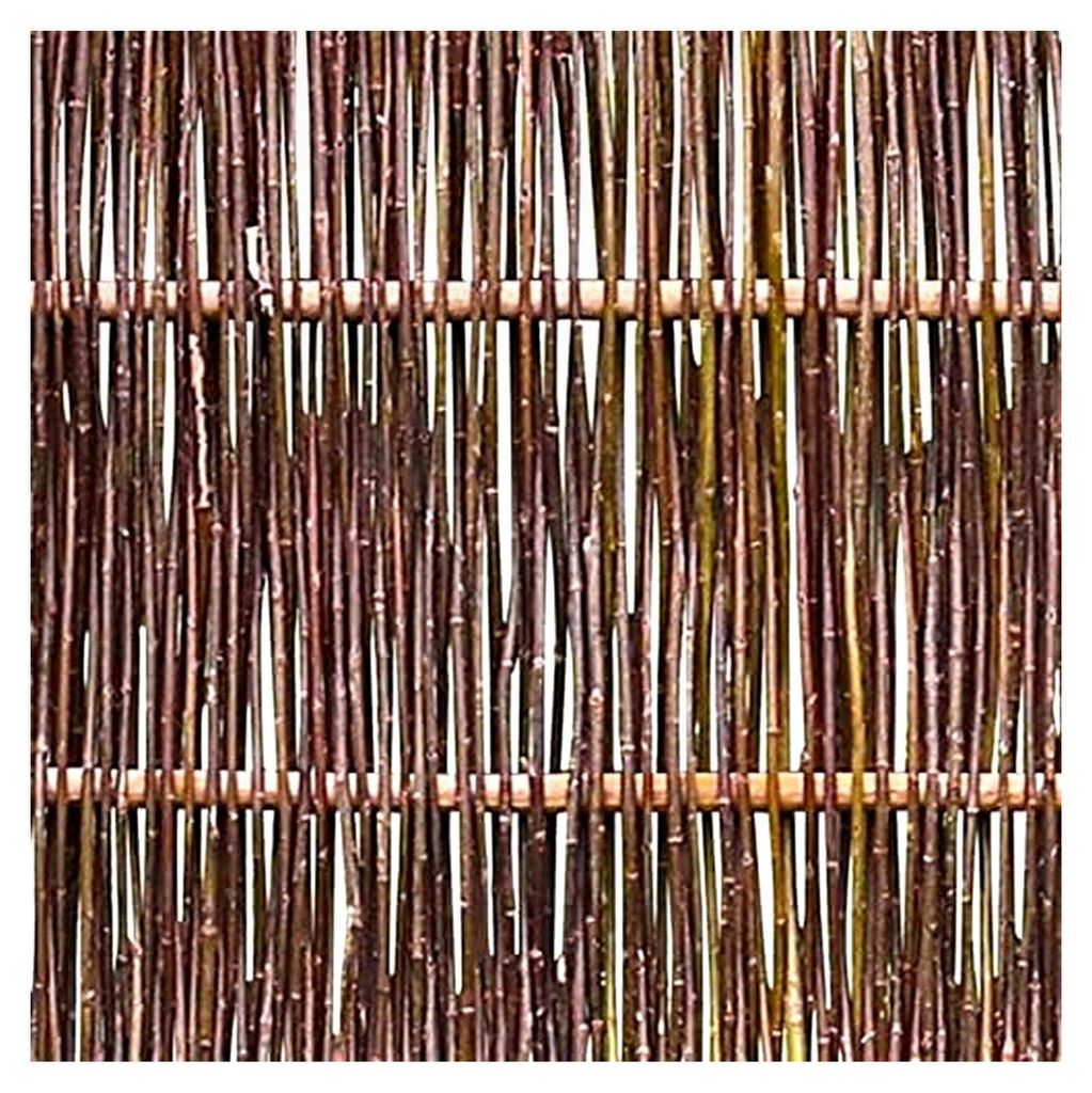 Sichtschutz, Weidenzaun, Flechtzaun aus Weide, Größe (BxH): 90 x 180 cm