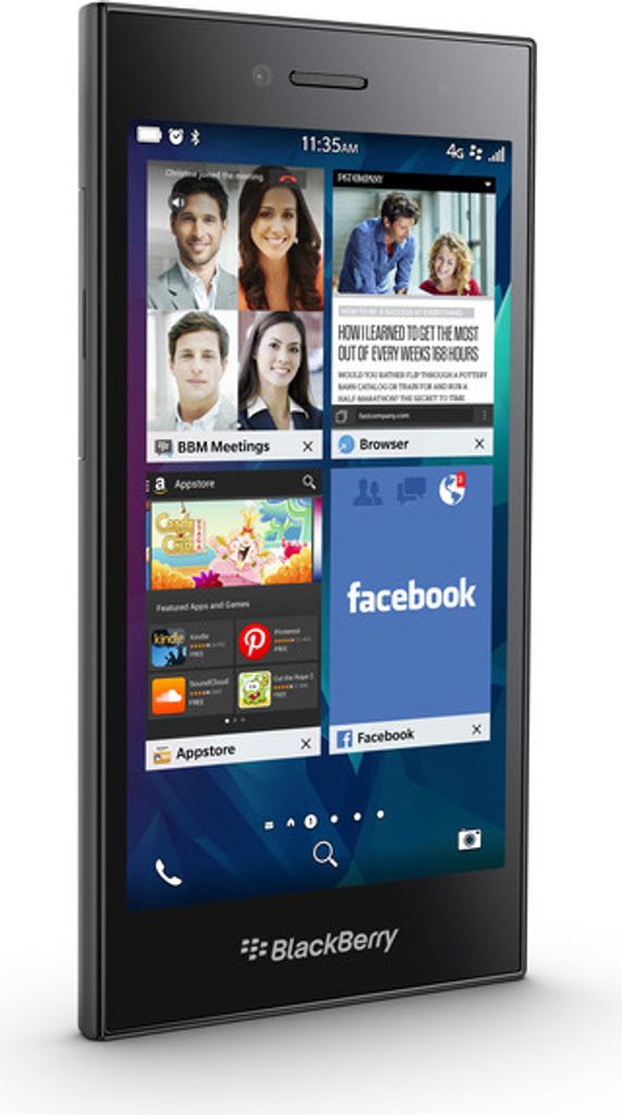 BlackBerry Leap, BlackBerry OS, Single SIM, EDGE, GPRS, Produktbild 