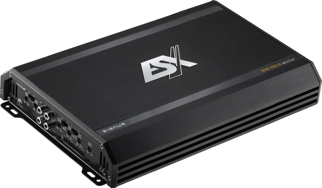 Ampli Audio Voiture 4 Canaux ESX SXE150.4 Série SIGNUM Performance 4x100W