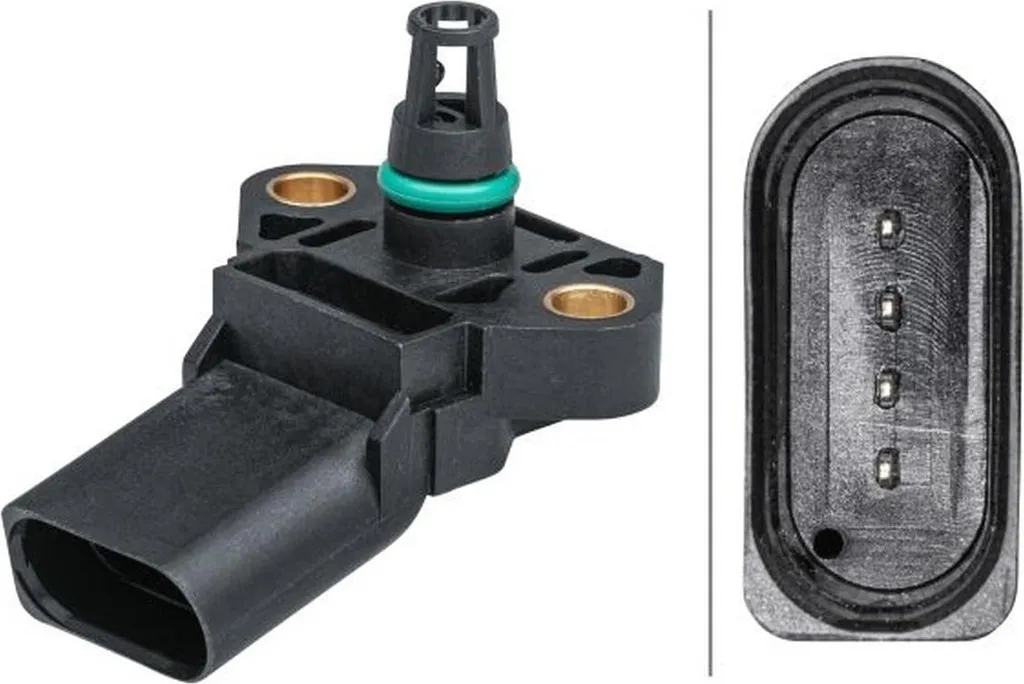 Sensore MAP HELLA 6PP 009 400-441 - Ricambio Alta Precisione Turbo