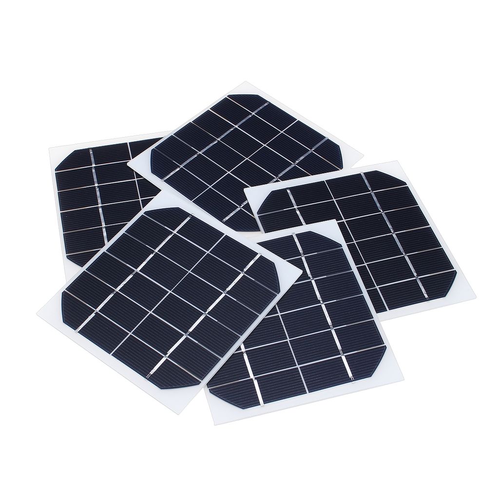 5 kusů 10W 6V monokrystalických solárních panelů solární Obrázek produktu 