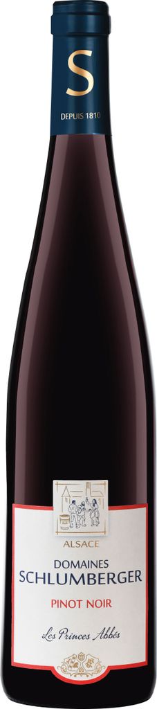 Domaines Schlumberger Pinot Noir Les Princes Abbés Elsass 2022 Wein ( 1 x 0.75 L )