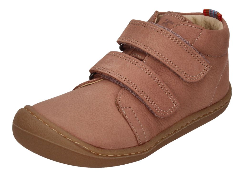 KOEL Barefoot Kinderschuhe - Booties BOB M LEATHER old pink, Größe:27 EU