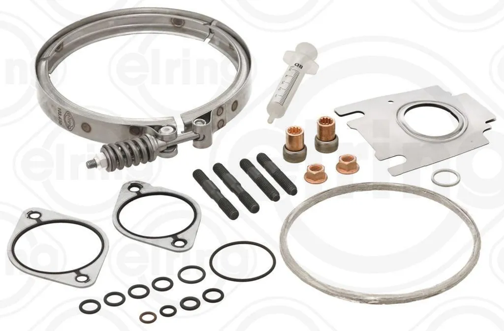 ELRING 107.190 Kit de montage turbocompresseur pour Audi A4 B9 et Q7