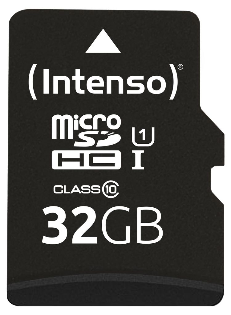 Paměťová karta Intenso Flash (včetně adaptéru SD) Obrázek produktu 