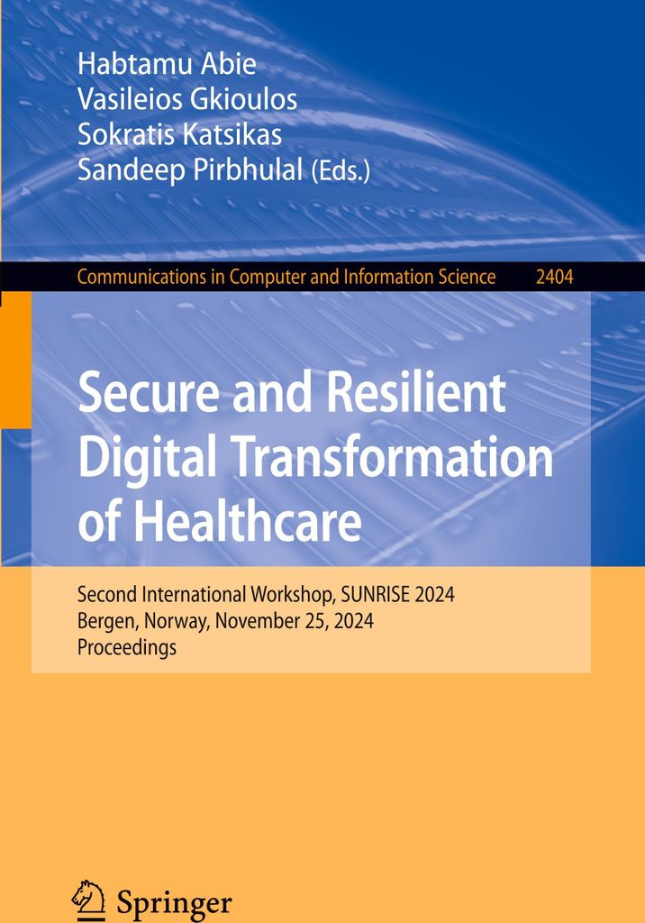Secure and Resilient Digital Transformation of Healthcare